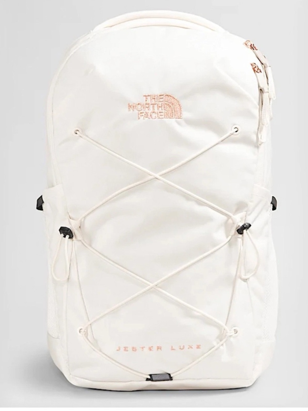 The North Face Jester Luxe Backpack in Light Cream